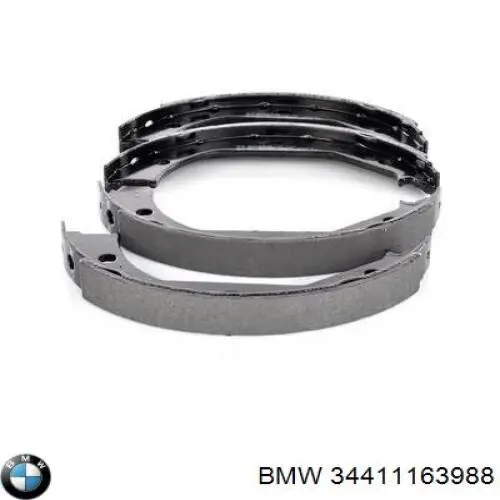 34411163988 BMW колодки ручника (стояночного тормоза)