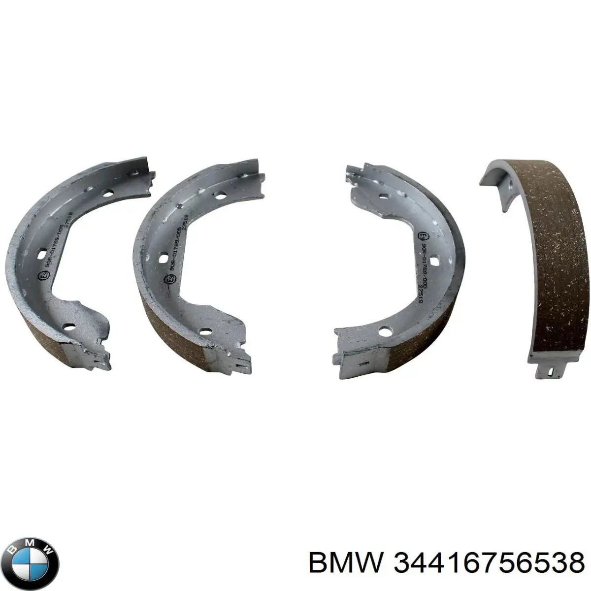 Тормозные колодки стояночного тормоза BMW 34416756538 цена, от 28.22 USD