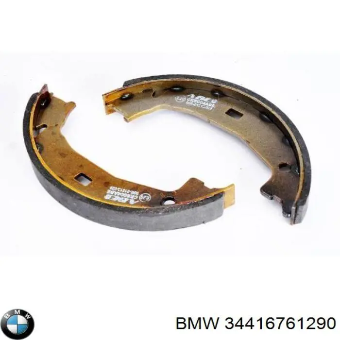 Колодки стояночного тормоза BMW 34416761290