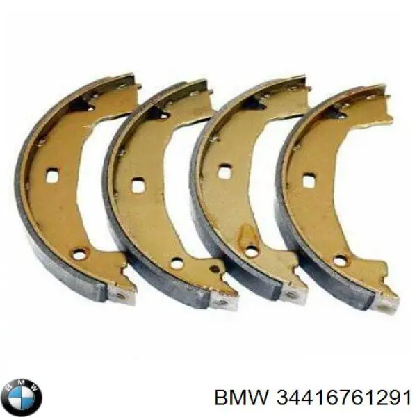 34416761291 BMW Тормозные колодки ручника