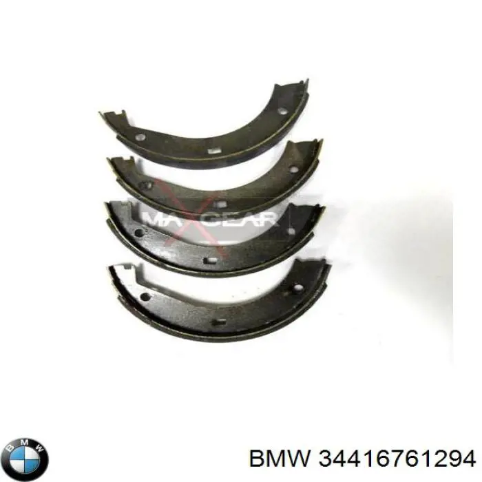 Купить 34416761294 BMW Колодки ручника/стояночного тормоза