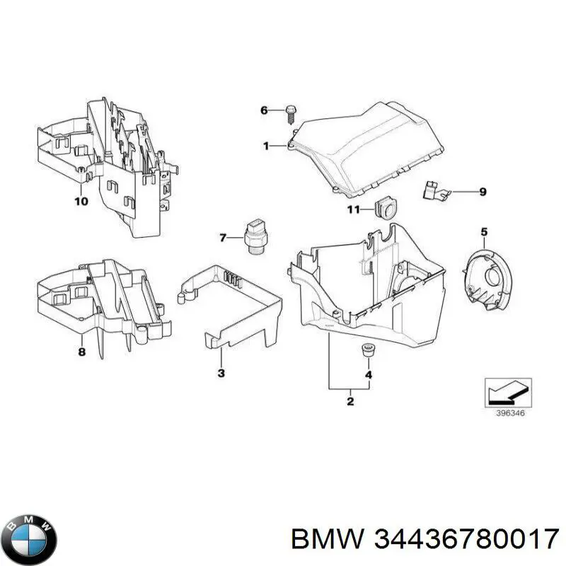 Трос стояночного тормоза задний правый Adriauto 050273 цена, от 20.25 USD