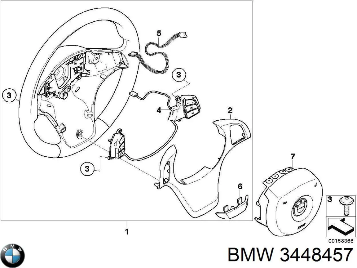 3448457 BMW 