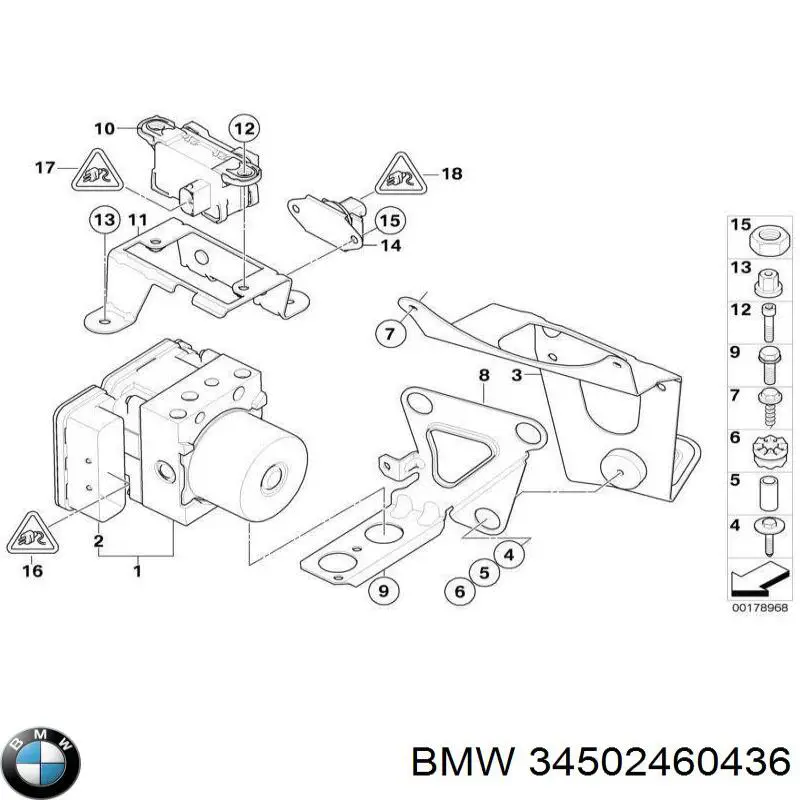 34502460436 BMW 