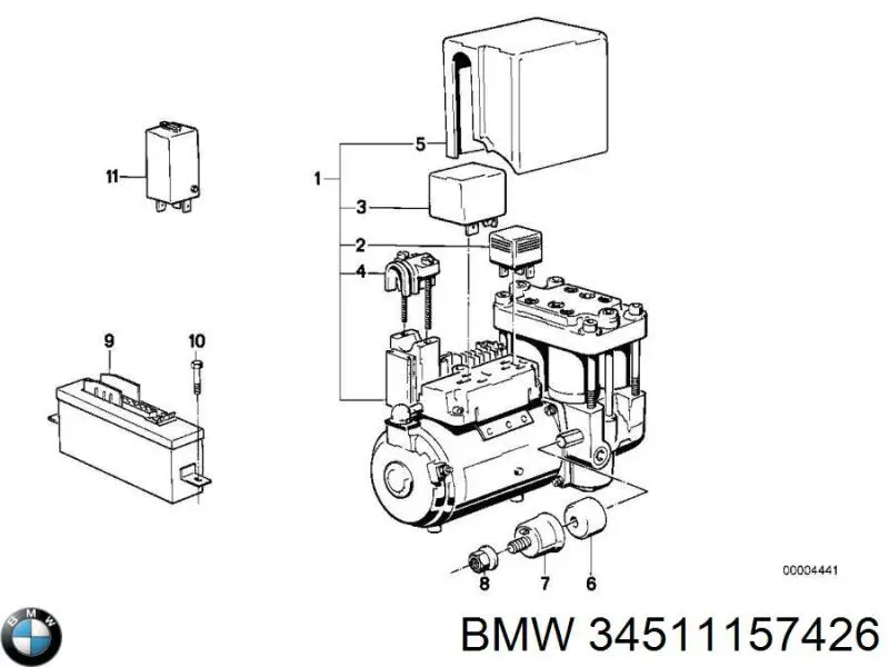  34511157426 BMW