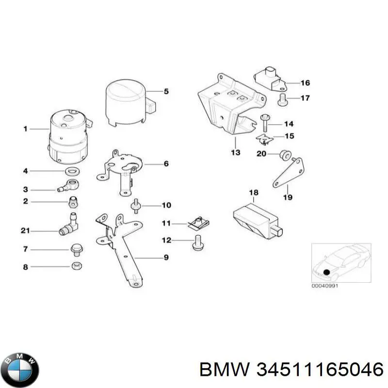  BMW 34511166087 цена, от 25.68 USD