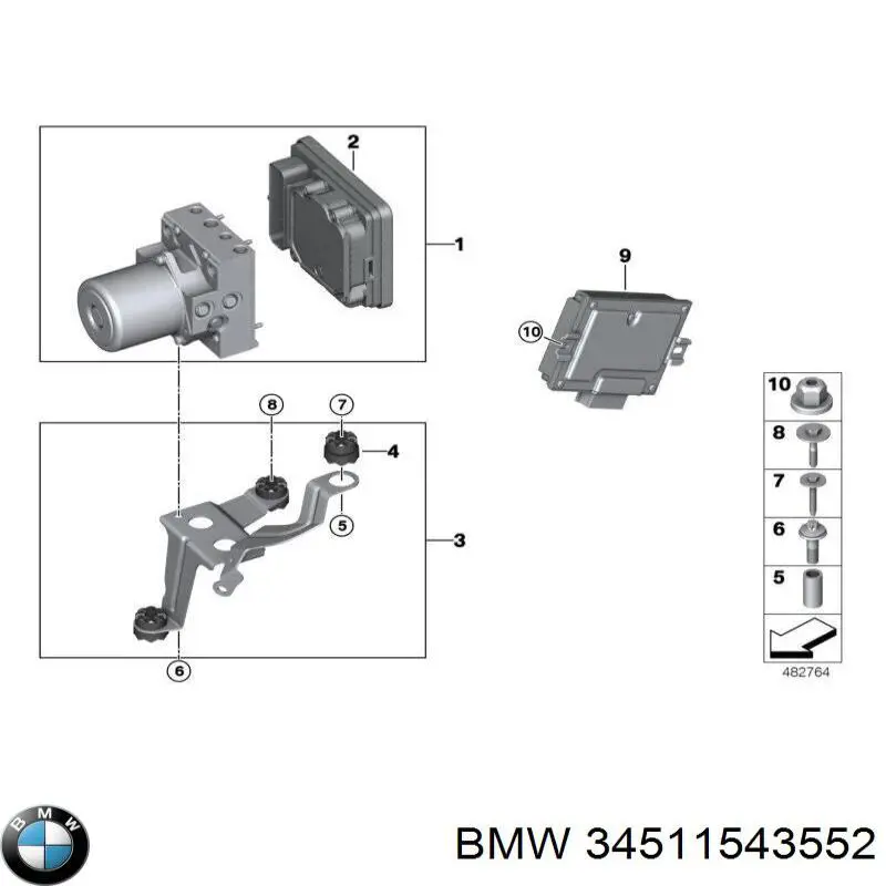 34516899028 BMW 