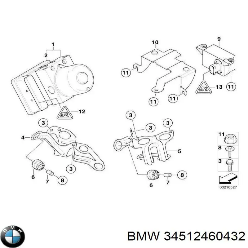  BMW 34512460432 цена, от 3360.03 USD