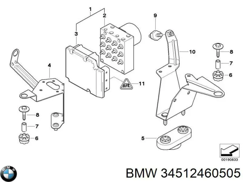  34512460505 BMW