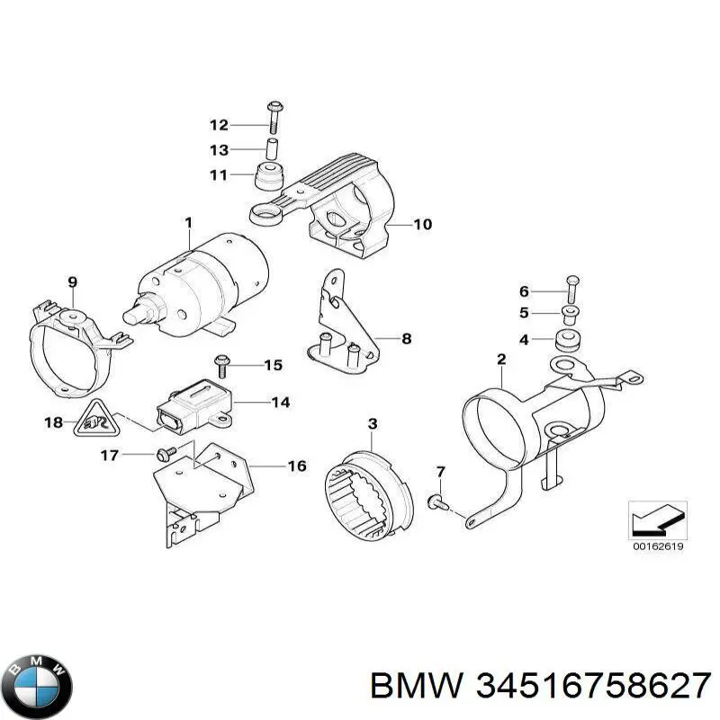 Купить 34516753195 BMW Блок управления ABS