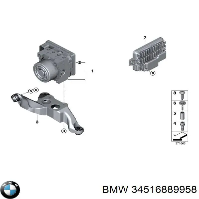  34516889958 BMW