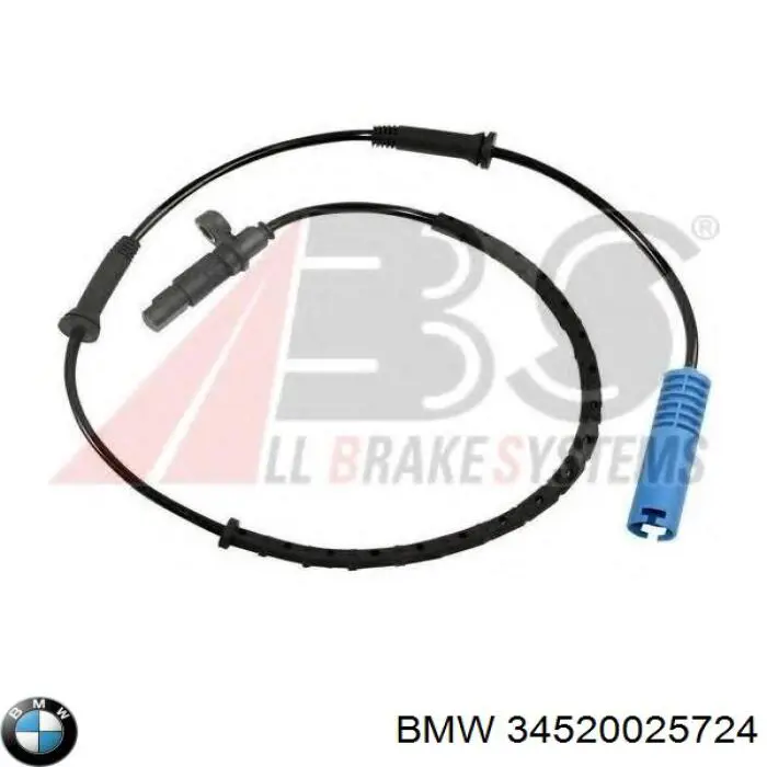 34520025724 BMW датчик абс (abs задний)