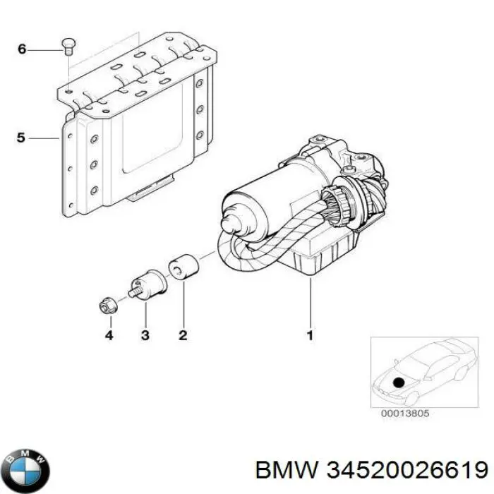  34520026619 BMW