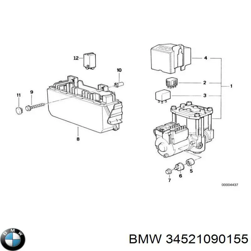  34521090155 BMW