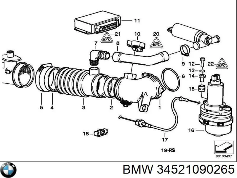  34521090265 BMW