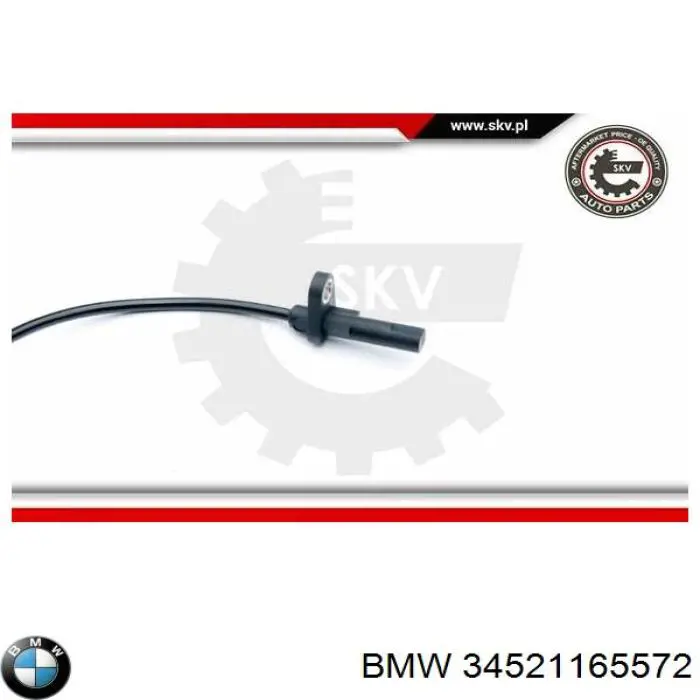 Передний датчик АБС BMW 34521165572 цена, от 56.46 USD