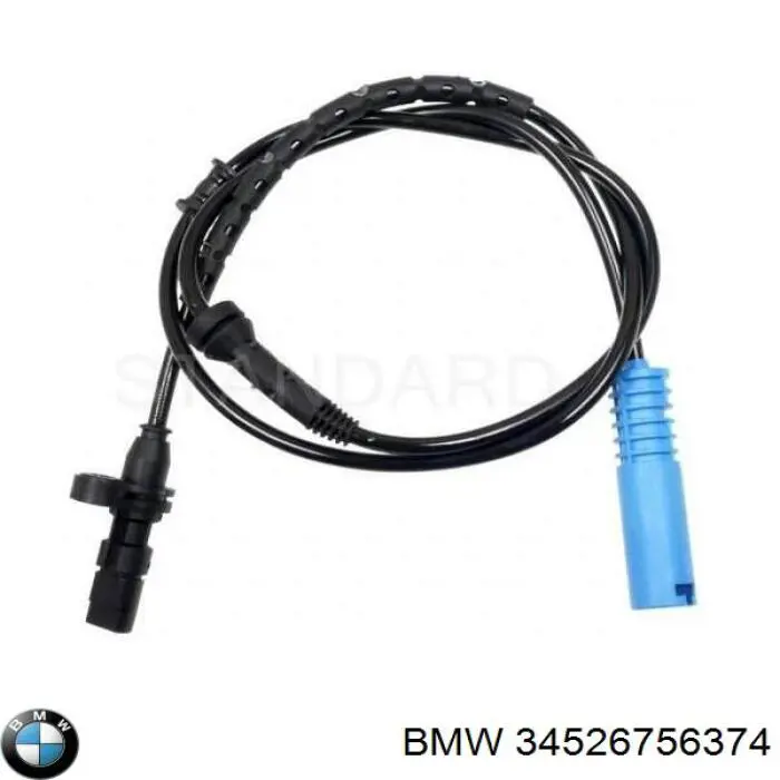 34526756374 BMW Датчик АБС (ABS) задний