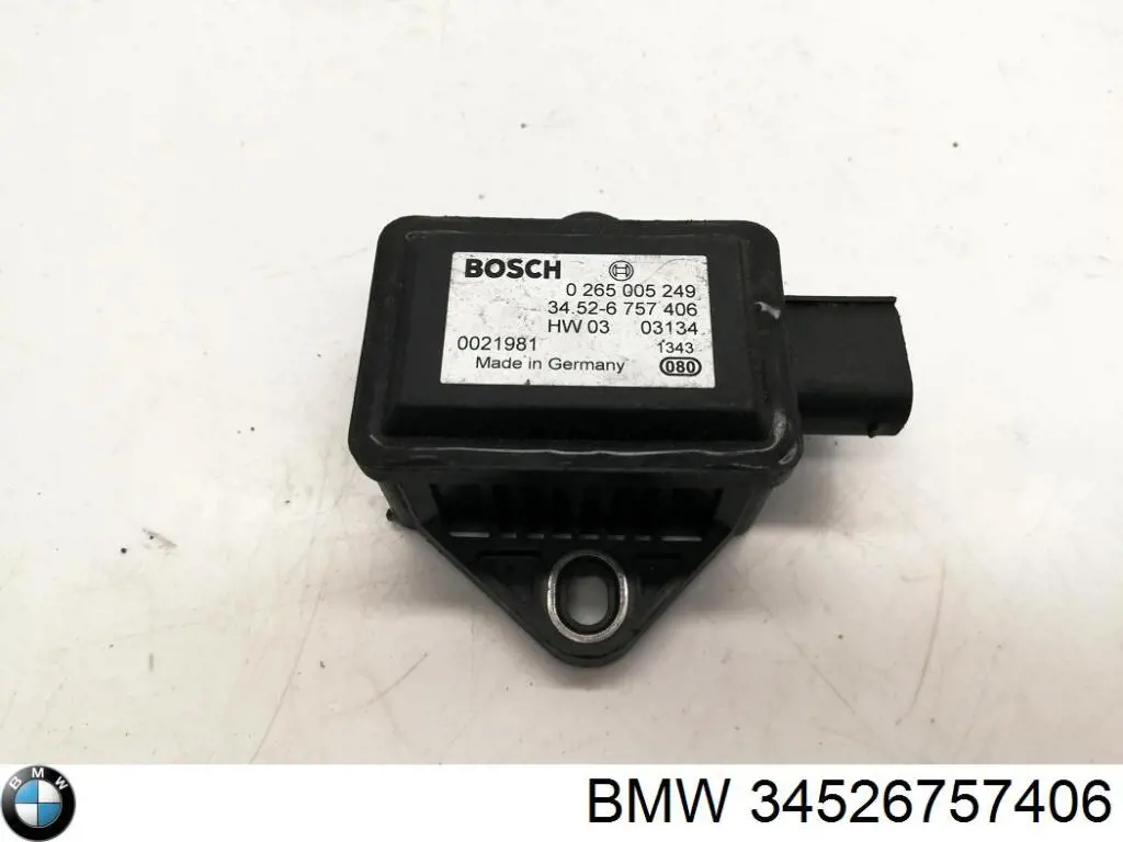 34526757406 BMW Sensor de velocidad DSC original y equivalente