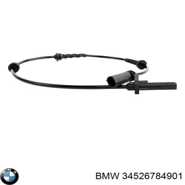 34526784901 BMW sensor abs traseiro