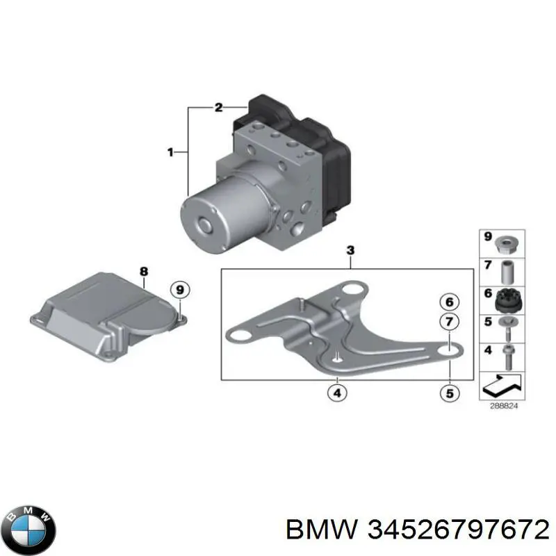  BMW 34526876910 цена, от 342.46 USD