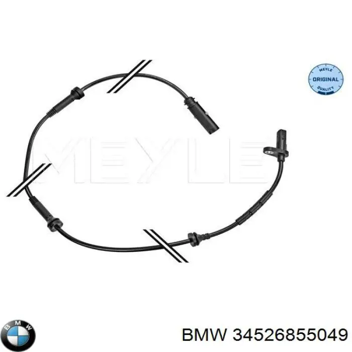 34526855049 BMW sensor dianteiro de abs