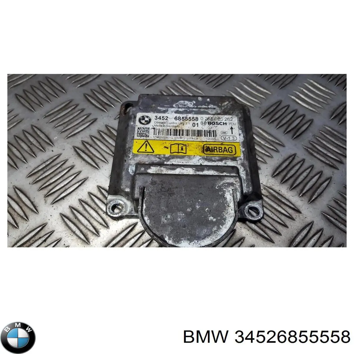 34526855558 BMW módulo processador de controlo da bolsa de ar (centralina eletrônica airbag)