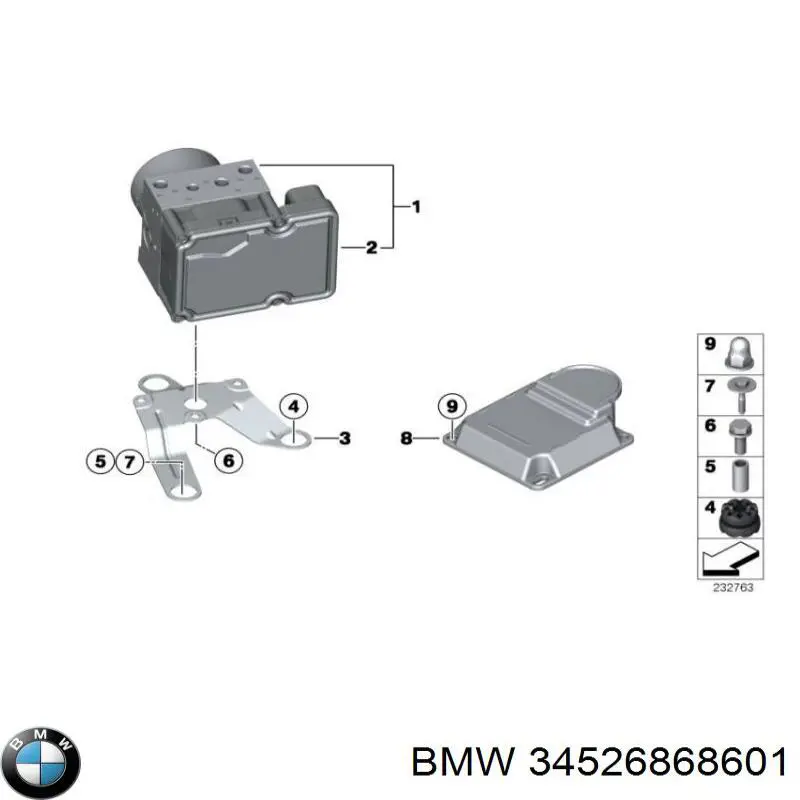 Купить 34526882970 BMW 