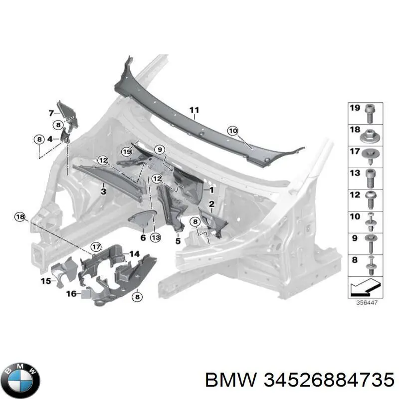 Система электронного управления АБС BMW 34526884735 цена, от 1620.84 USD