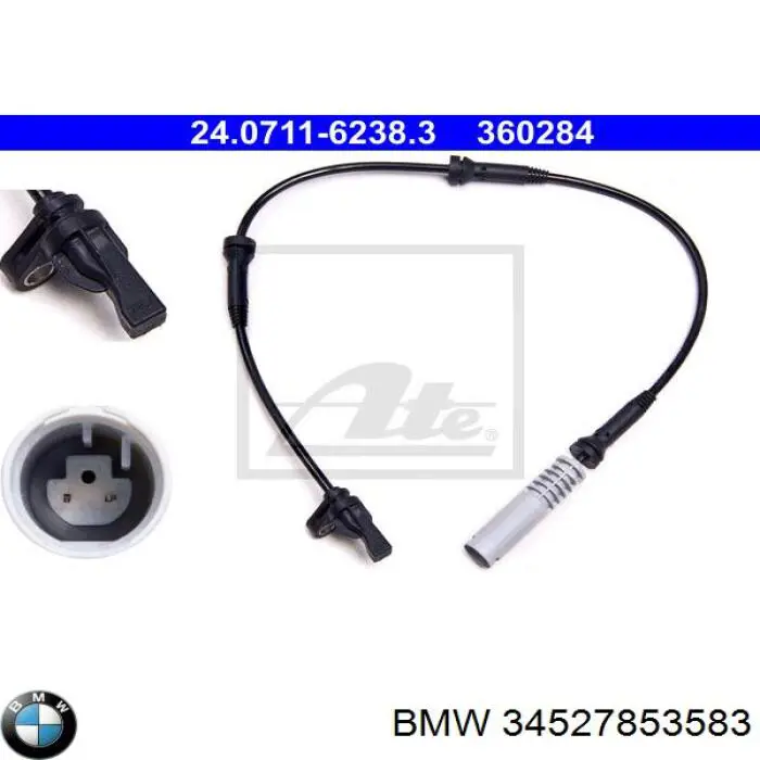 Sensor ABS dianteiro direito para BMW 5 (E60)