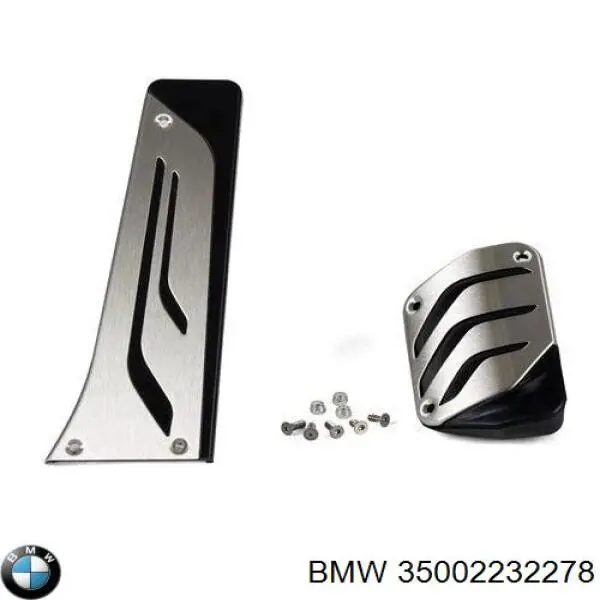 Revestimiento de pedal, juego 35002232278 BMW