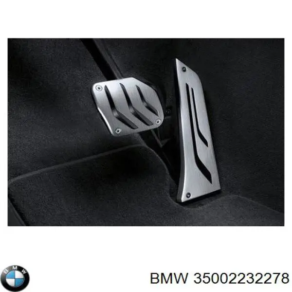 Купить 35002232278 BMW Накладки педалей, комплект