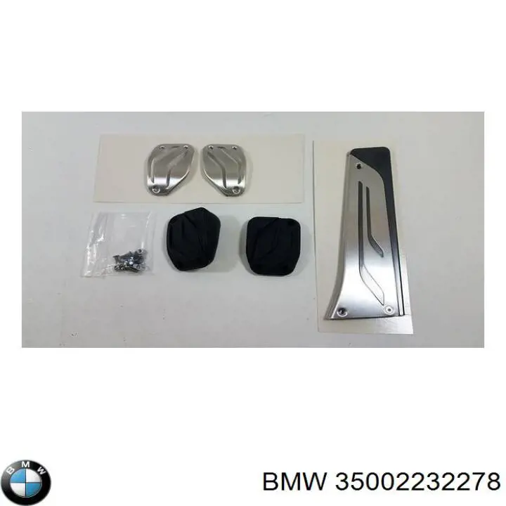 Накладки педалей, комплект BMW 35002232278