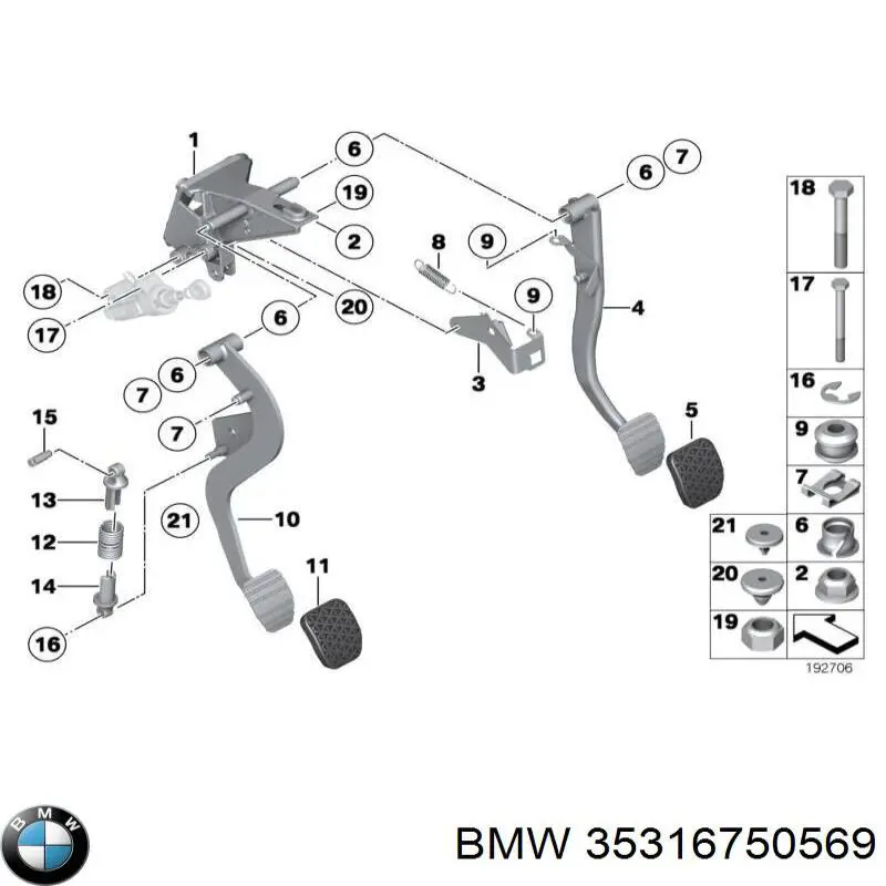 35316750569 BMW 