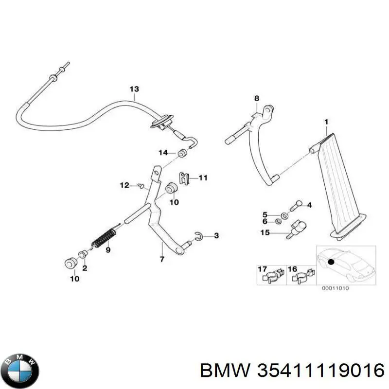  35411119016 BMW