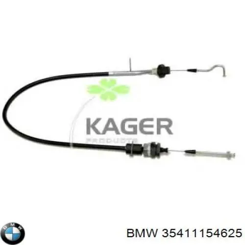 Трос/тяга газа (акселератора) BMW 35411154625
