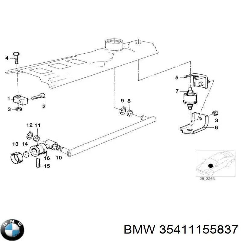 35411155837 BMW 