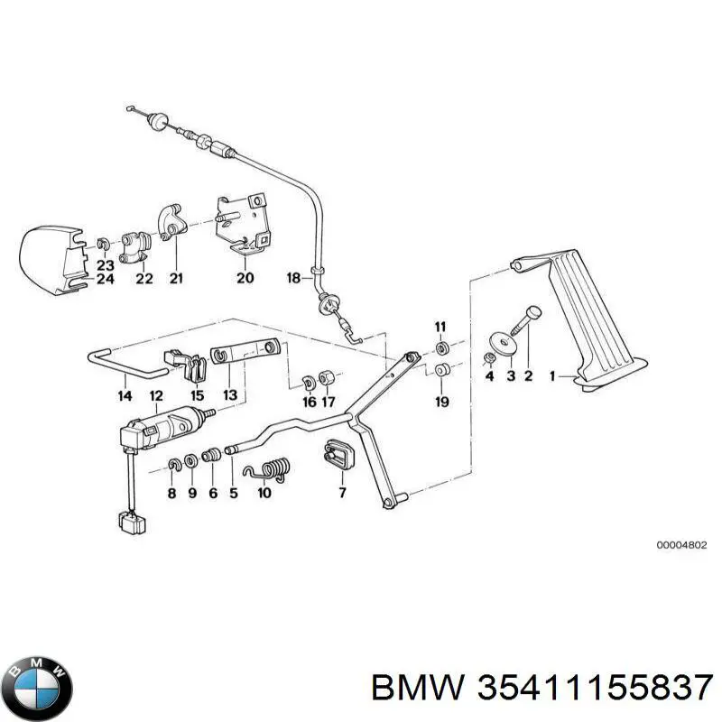 35411155837 BMW 