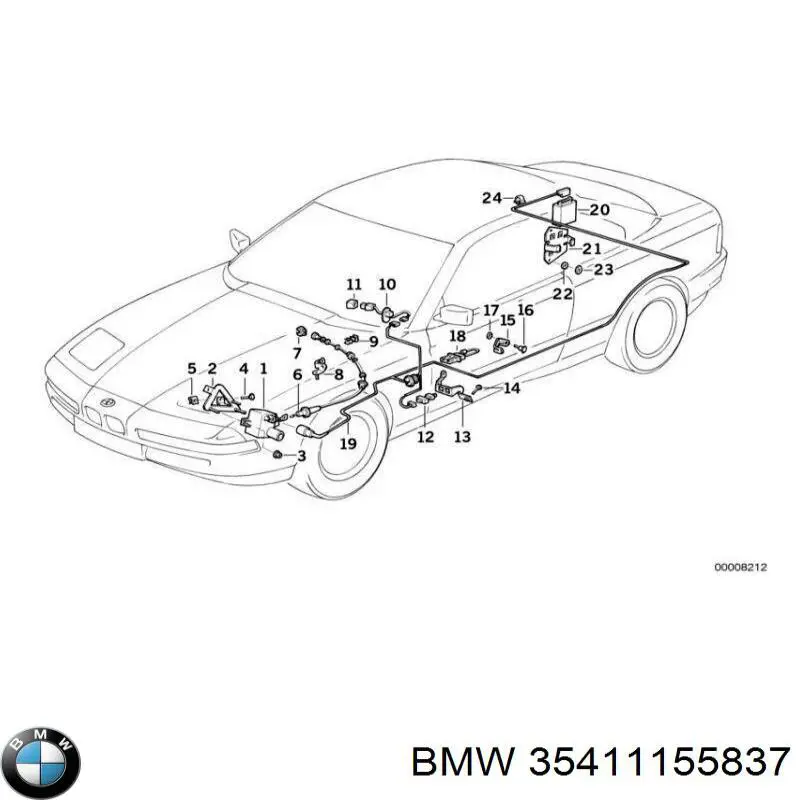  BMW 35411155837 цена, от 4.03 USD
