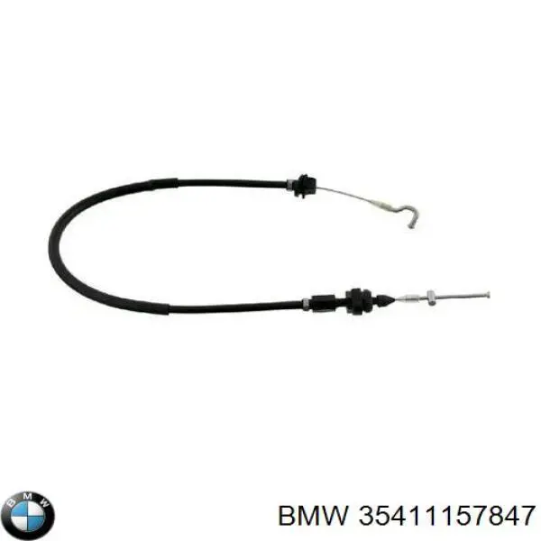 Трос/тяга газа (акселератора) BMW 35411157847