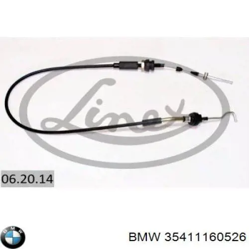 Купить 35411160526 BMW Трос газа