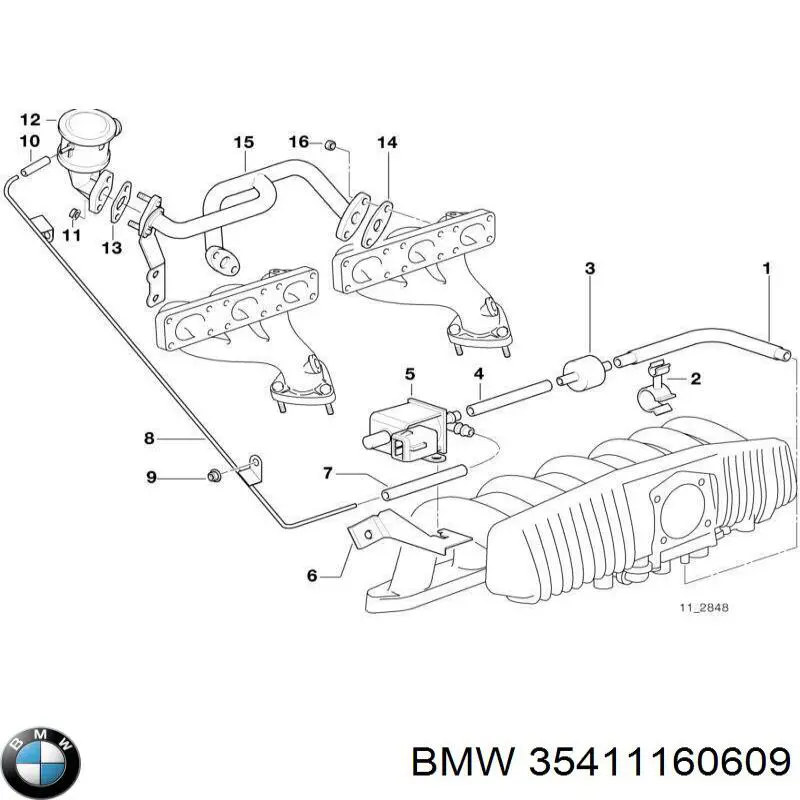 Тяга газа BMW 35411160609 цена, от 129.10 USD