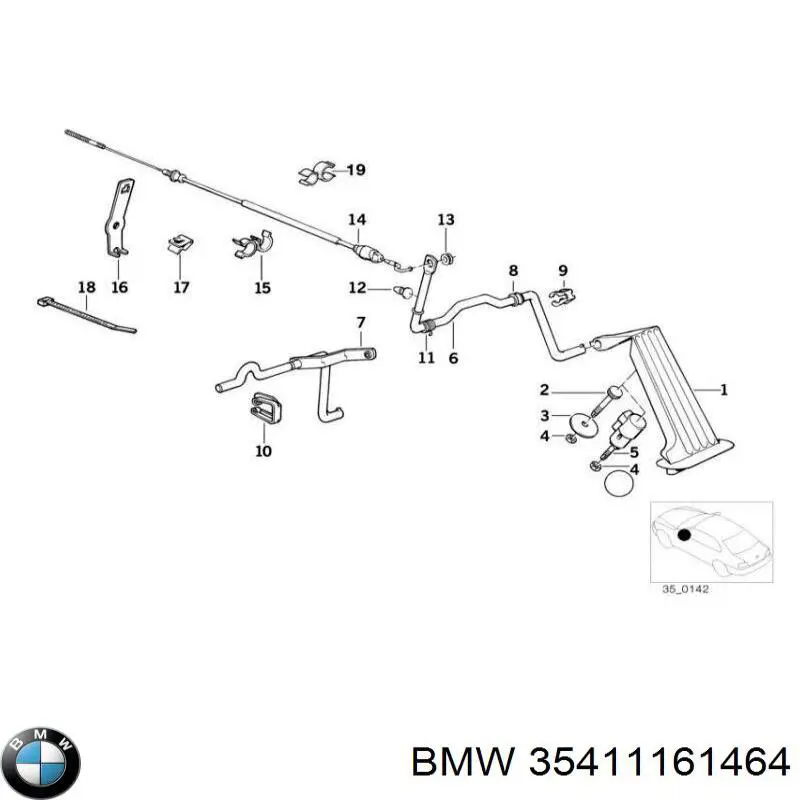 35411161881 BMW 