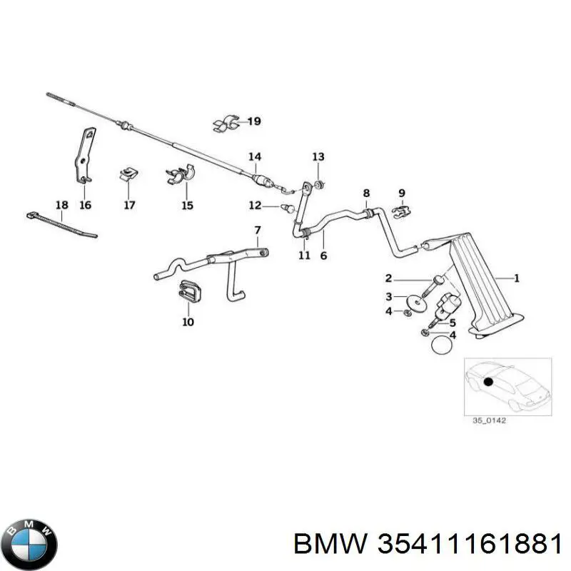  35411161881 BMW