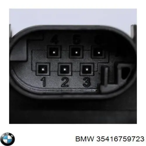 35416759723 BMW pedal de gás (de acelerador)