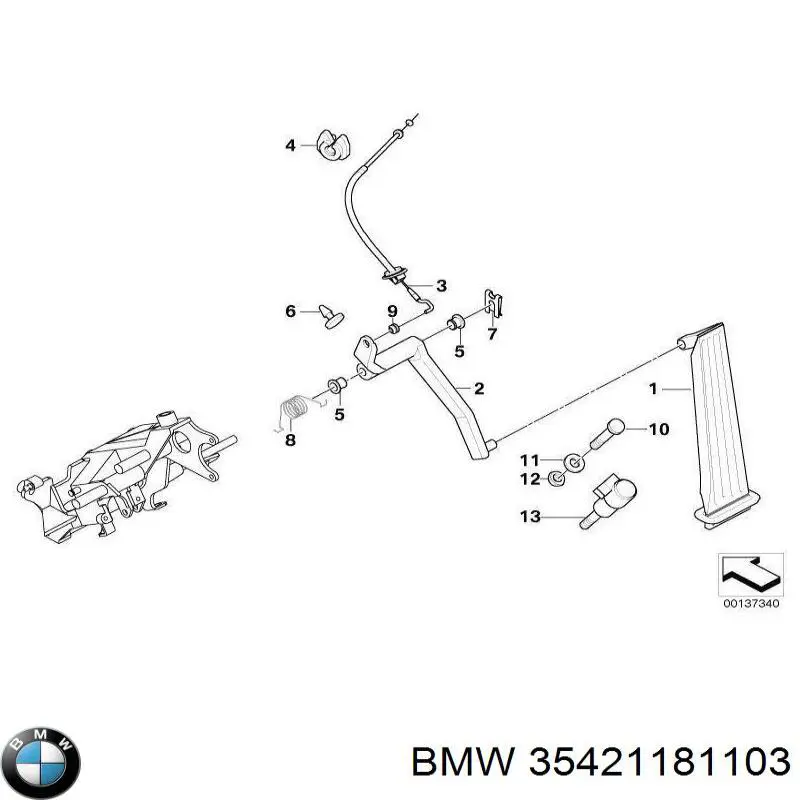  BMW 1181103