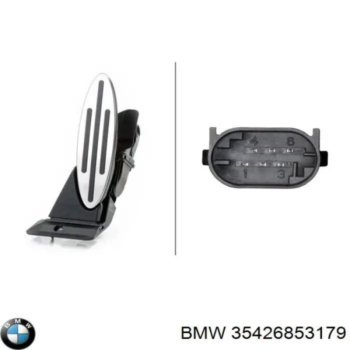 35426853179 BMW Педали газа