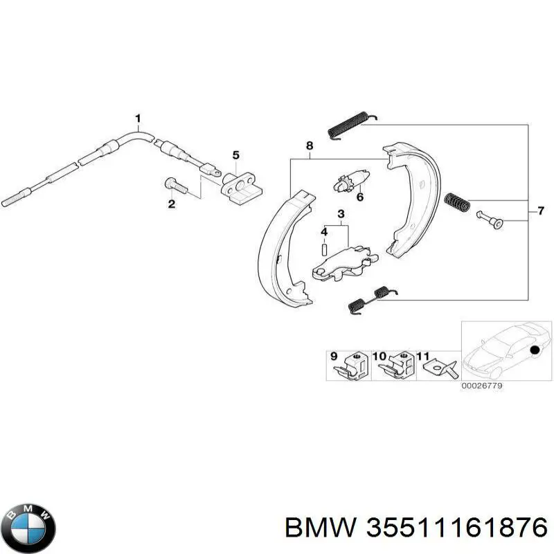 35511161876 BMW 