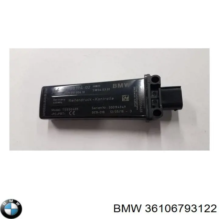 Блок системы контроля давления в шинах BMW 36106795768 цена, от 126.69 USD