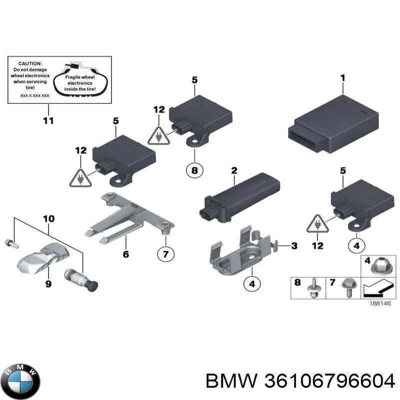  BMW 36106790839 цена, от 69.84 USD