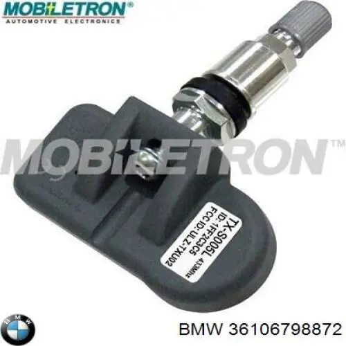 Датчик давления воздуха в шинах BMW 36106798872